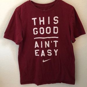 Maroon Nike T-shirt, Only worn once